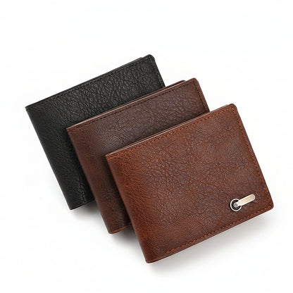 Daniel™ | Modern Short Leather Wallet