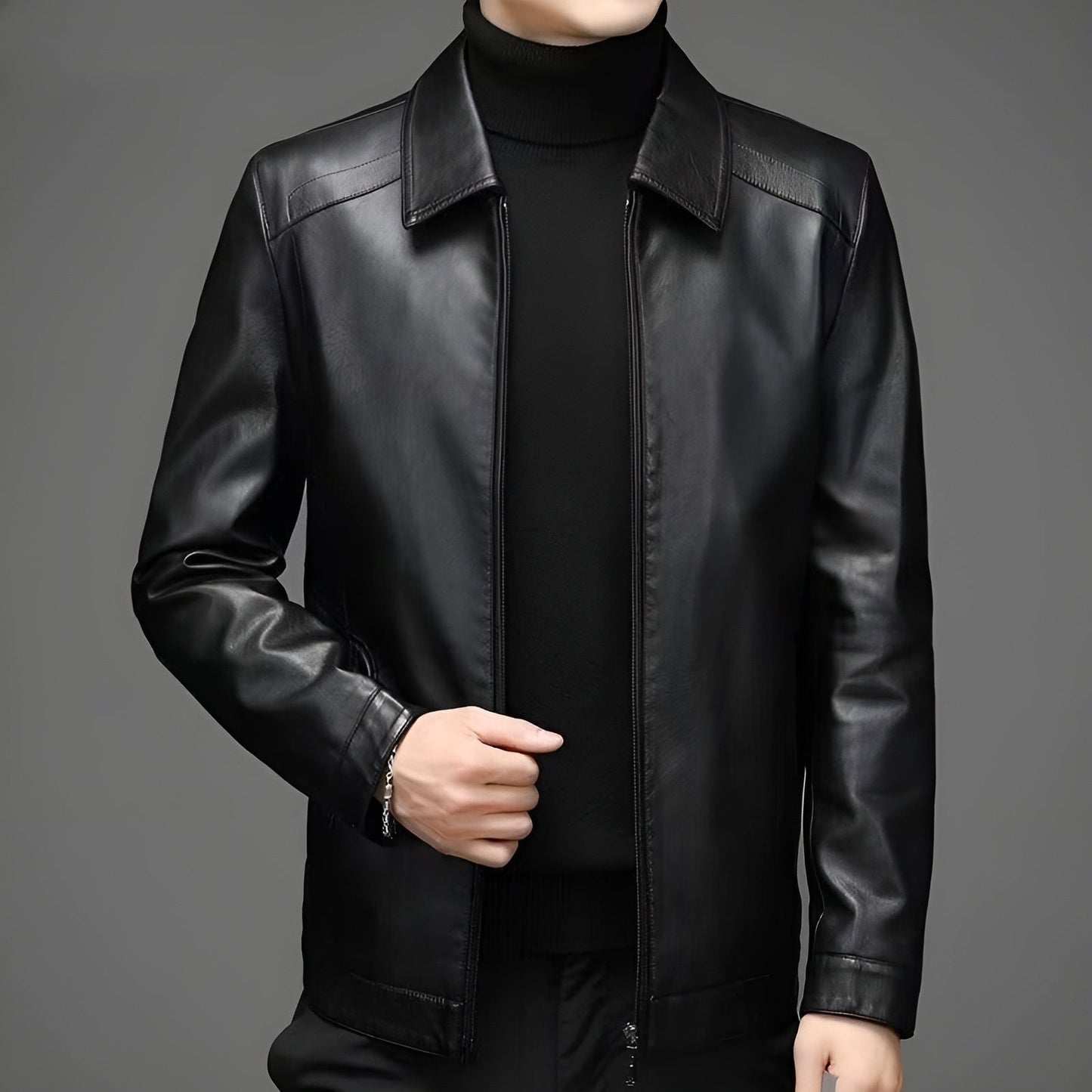 Eli | Casual leather jacket