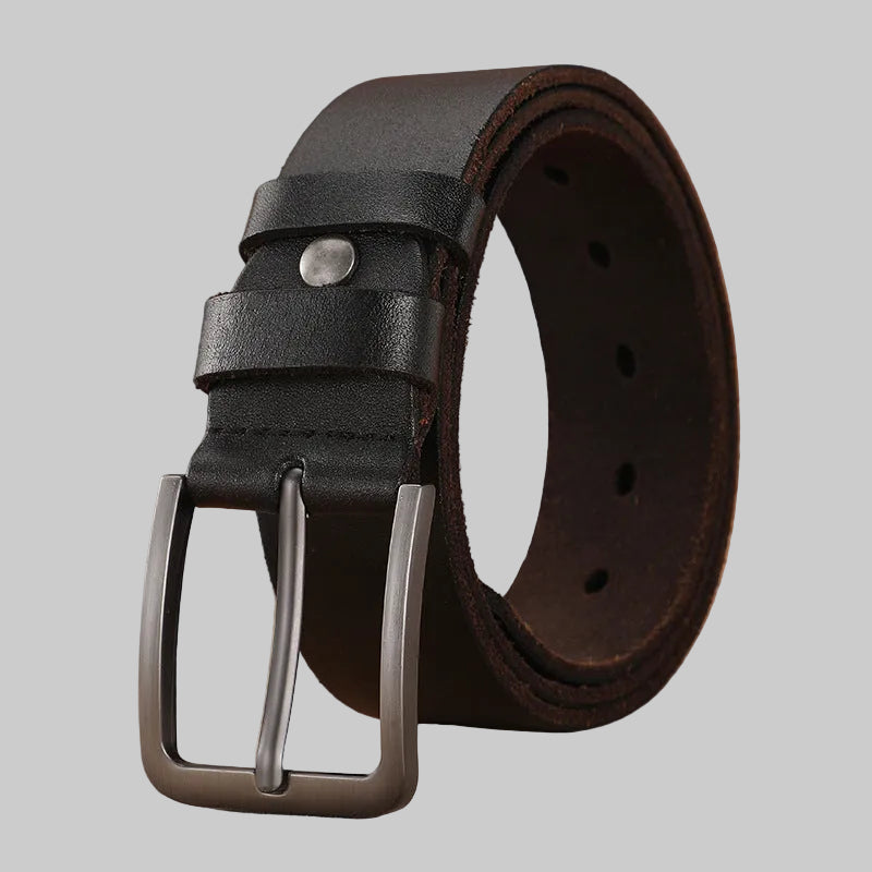 Sonny™ | Vintage Cowhide Leather Belt – Casual Jeans Style