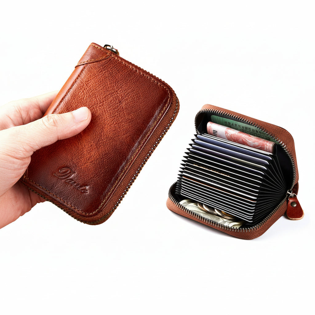 Asher™ | Classic Leather ID & Card Holder