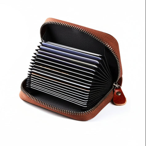 Arthur™ | Retro Genuine Leather Card Holder