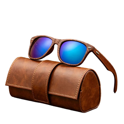 WoodCraft™ | Handmade Wooden Temple Retro Sunglasses