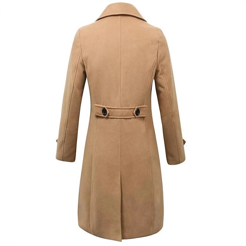 Waldemar | Herren Taillierter Zweireiher-Mantel — Slim Wintermantel in 4 Farben S–3XL | Westmere