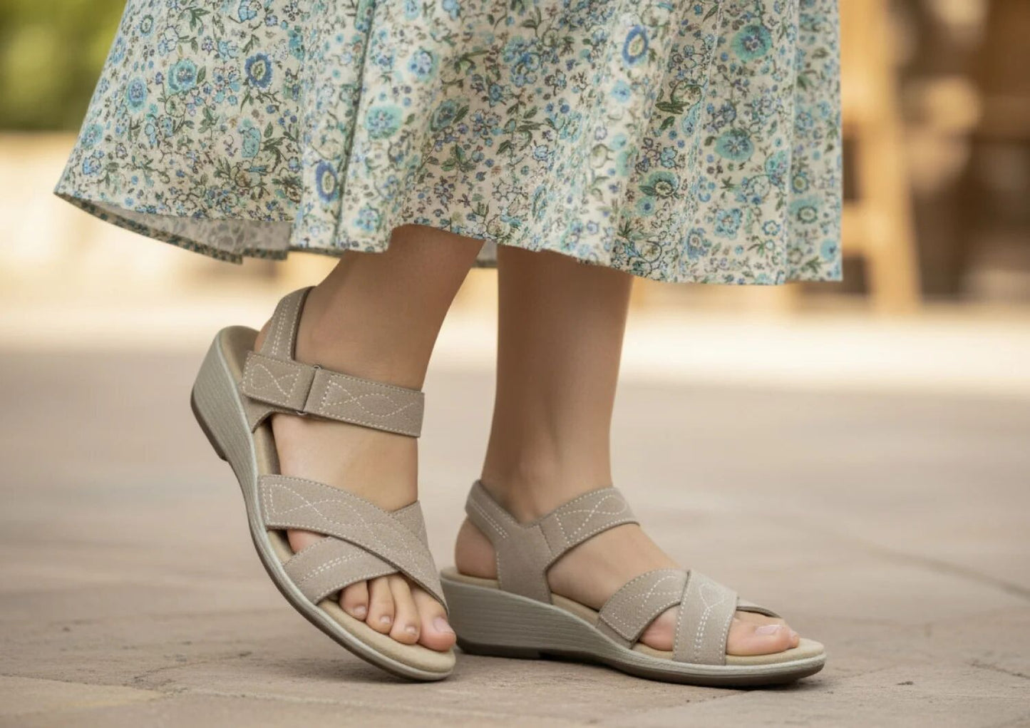 Holly™ | Warm Elegance in Soft Taupe