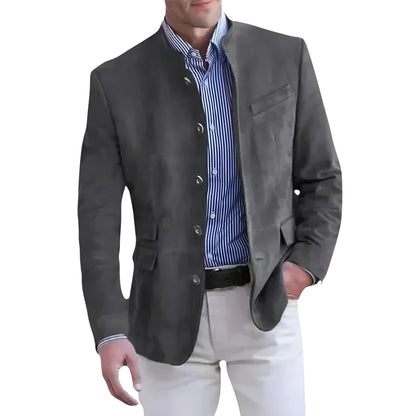 Roy | Suede leather jacket