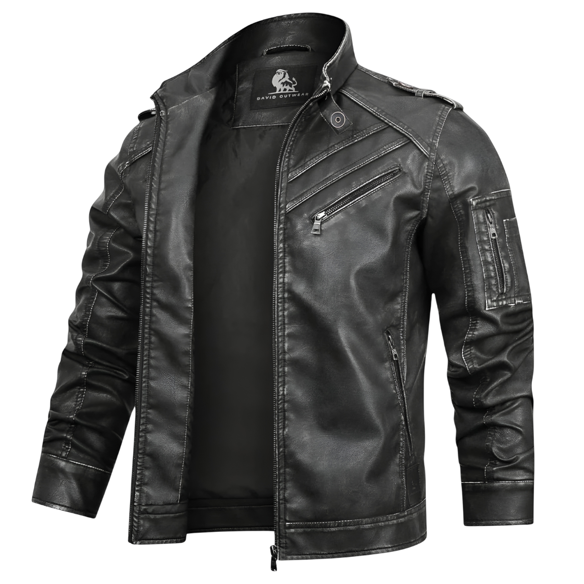 Brian | Engine leather jacket