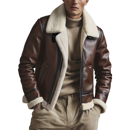 LOUIS | WARM MOTORCYCLE JACKET FOR FALL AND WINTER