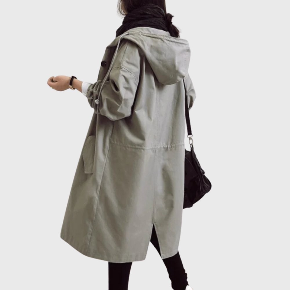 Women's Waterproof Trench Coat, Belted | Streamlined Silhouette, Weather-Ready Layer | 6 Colorways | S–5XL
