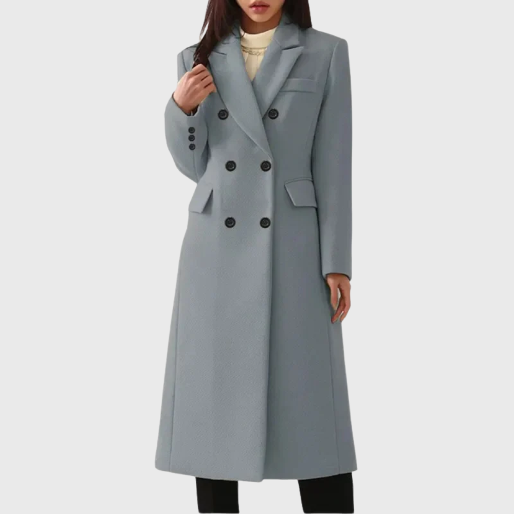 Women's Warm Overcoat, Tailored Everyday Cut | Streamlined Silhouette, Functional Pockets | 5 Colorways | S–5XL