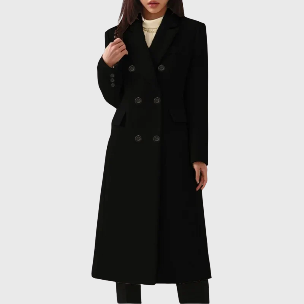 Women's Warm Overcoat, Tailored Everyday Cut | Streamlined Silhouette, Functional Pockets | 5 Colorways | S–5XL