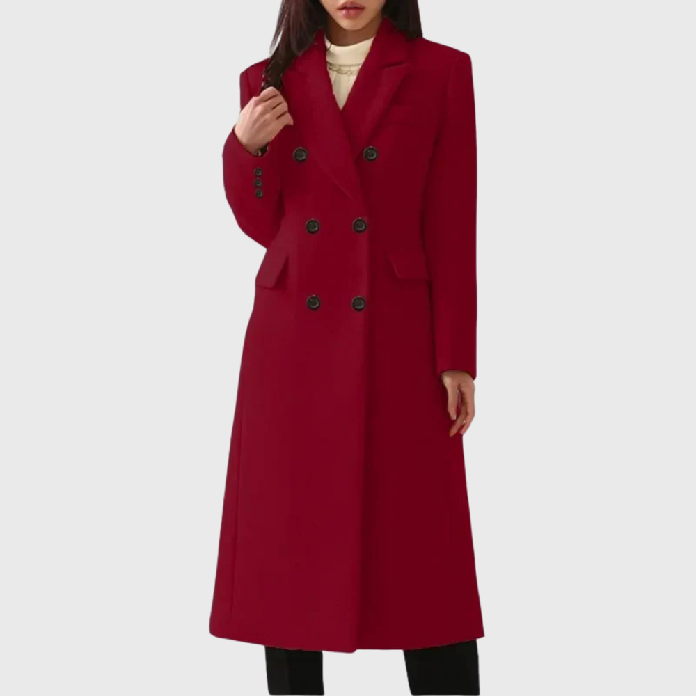 Women's Warm Overcoat, Tailored Everyday Cut | Streamlined Silhouette, Functional Pockets | 5 Colorways | S–5XL