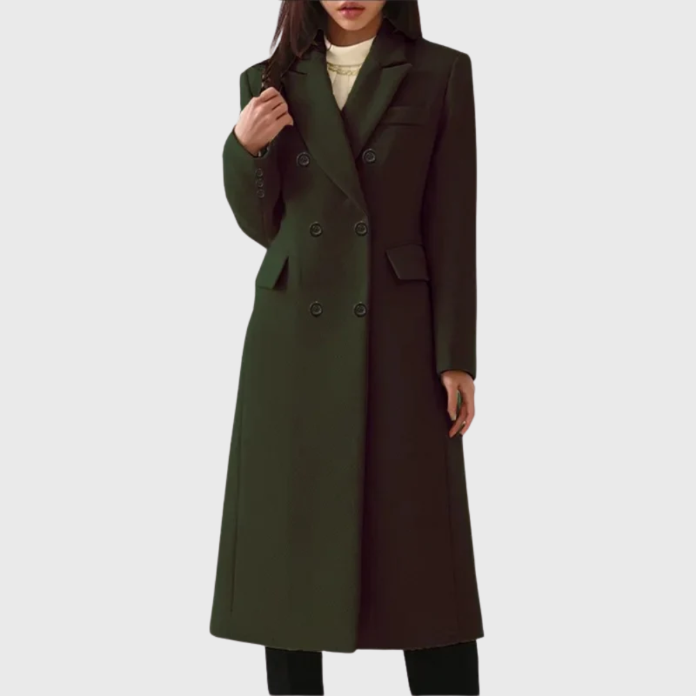 Women's Warm Overcoat, Tailored Everyday Cut | Streamlined Silhouette, Functional Pockets | 5 Colorways | S–5XL