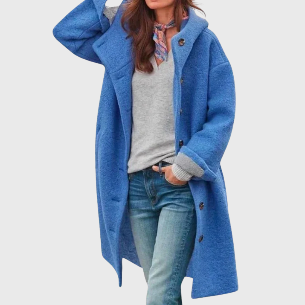 Women's Warm Classic Coat, Tailored Everyday Cut | Streamlined Silhouette, Refined Details | 5 Colorways | S–3XL