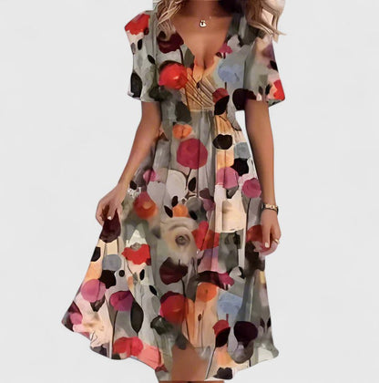 Madison™ | Elegant Floral Short Dress