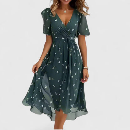 Madison™ | Elegant Floral Short Dress