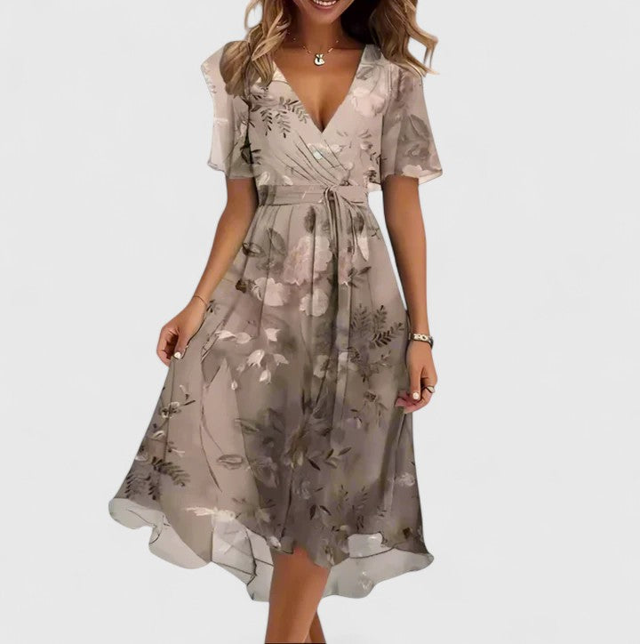 Madison™ | Elegant Floral Short Dress