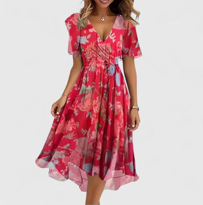 Madison™ | Elegant Floral Short Dress
