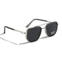 Dark Lens - Silver Frame