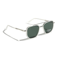 Dark Green Lens - Silver Frame