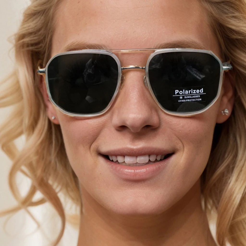 RetroEdge™ | Vintage Square Polarized Sunglasses