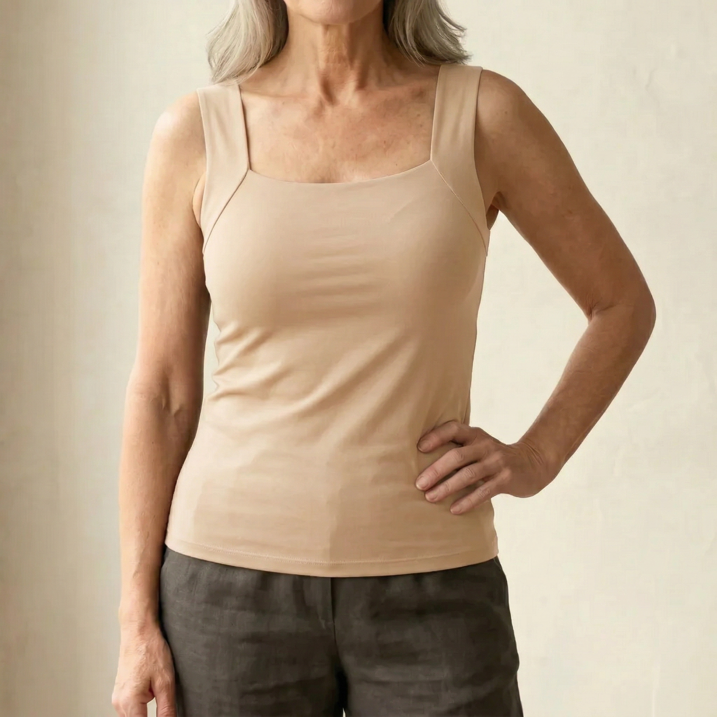 Helen™ | Built In Comfort Bra Tanktop
