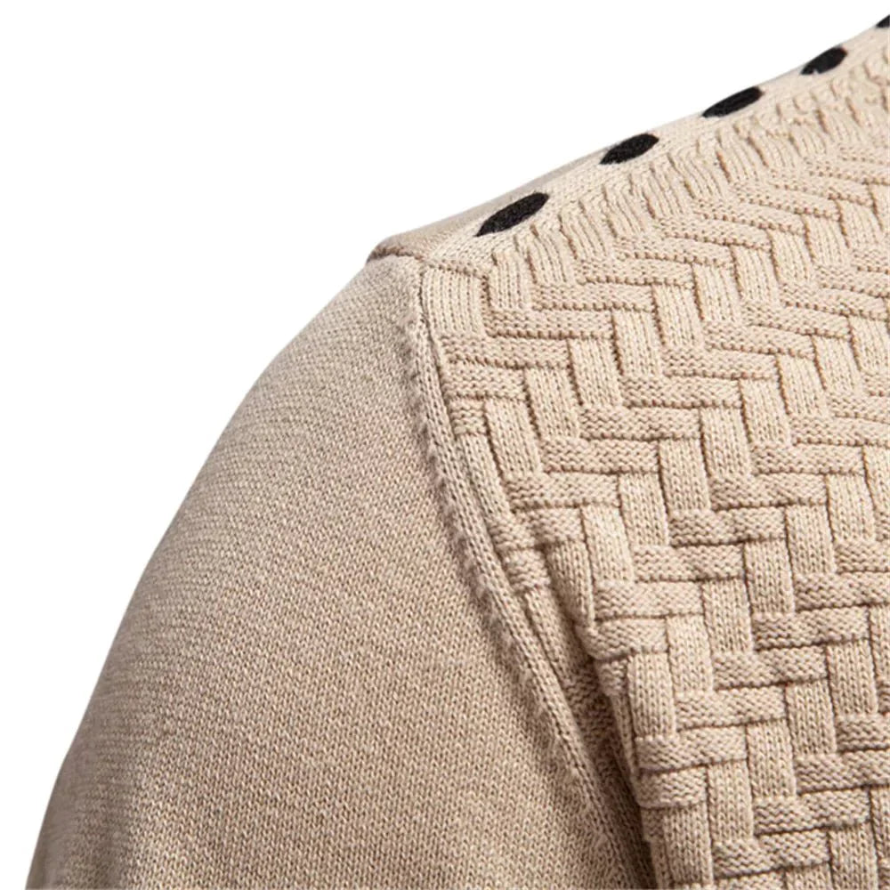 Stewart | Warm men's cardigan with V-neck
