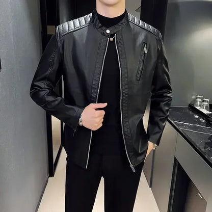 Malcolm | Elegant leather jacket