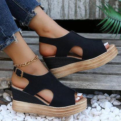 Maeve™ | Relaxed Wedge Sandals