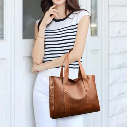 Susan™ | Luxury Minimalist Leather Shoulder Bag