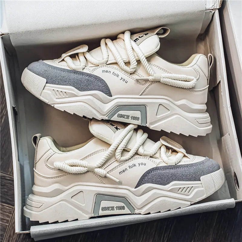 Roland - Leather Low-Top Sneakers
