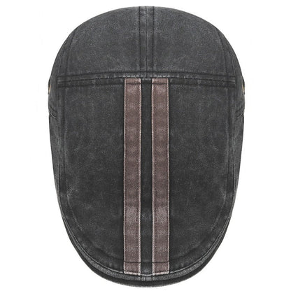 Tommy™ | Denim Strip Cap