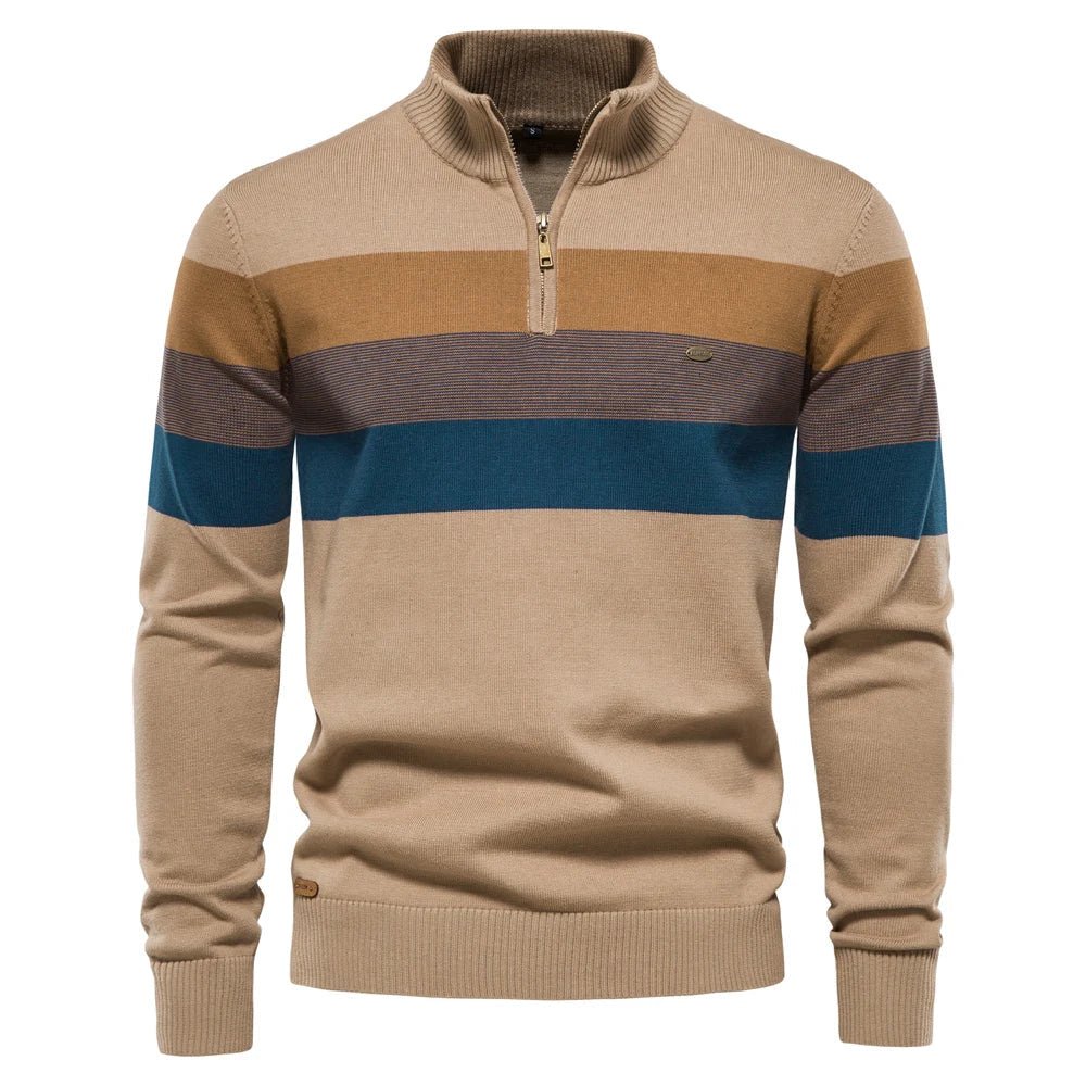 Nicholas | Stylish pullover with stand-up collar