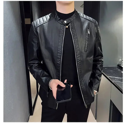 Malcolm | Elegant leather jacket