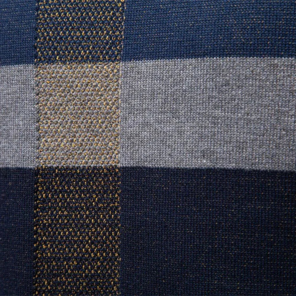 Kurt | Knitted sweater for men with diamond pattern