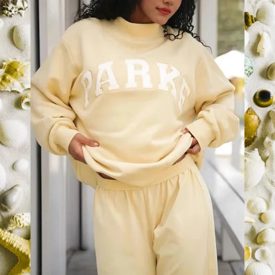 Women's Printed Sweater, Relaxed Fit | Subtle Contemporary Print, Everyday Layer | 8 Colorways | S–3XL