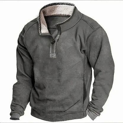 Bryan | Cozy Winter Quarter Zip Sweater