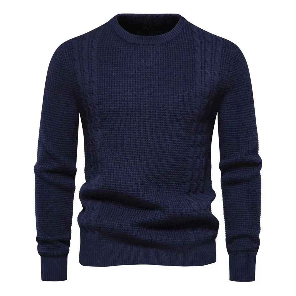 Derek | Knitted casual warm men's sweater