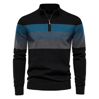 Nicholas | Stylish pullover with stand-up collar