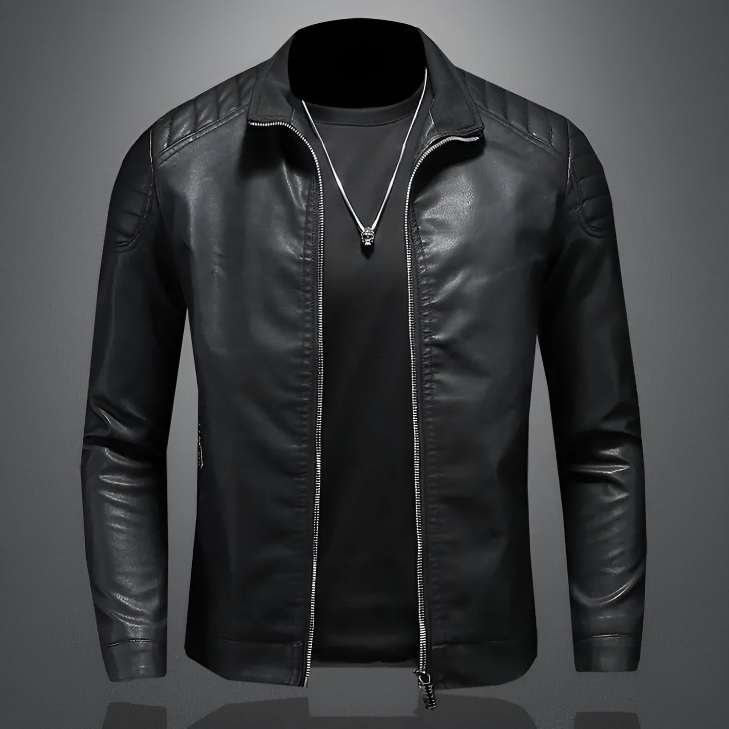 August | Premium leather jacket