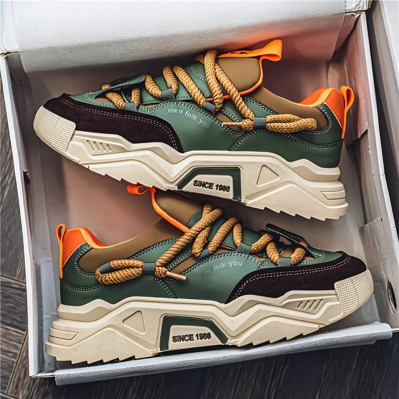 Roland - Leather Low-Top Sneakers