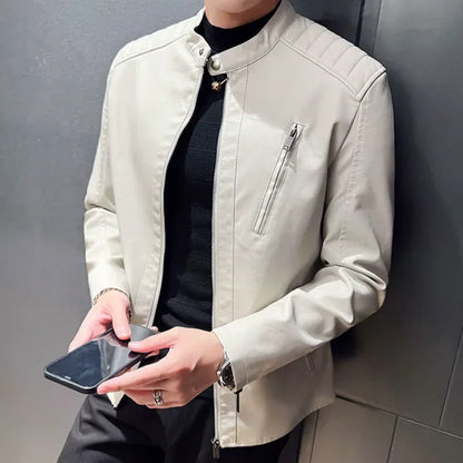 Malcolm | Elegant leather jacket