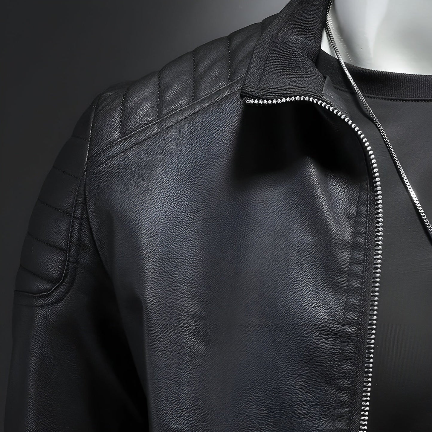 August | Premium leather jacket