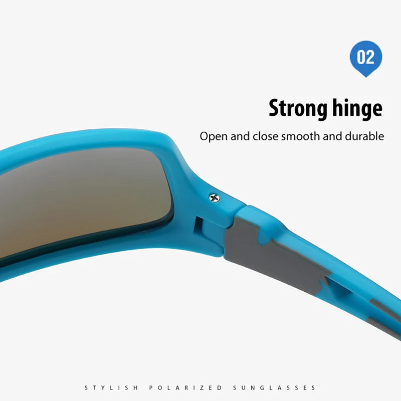 PureSight - Clear lens Anti-Glare Fashion Polarized Sunglasses for Men