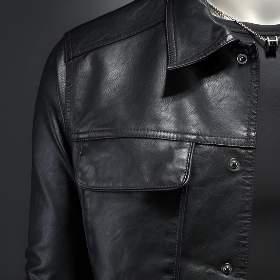 David | Rider leather jacket
