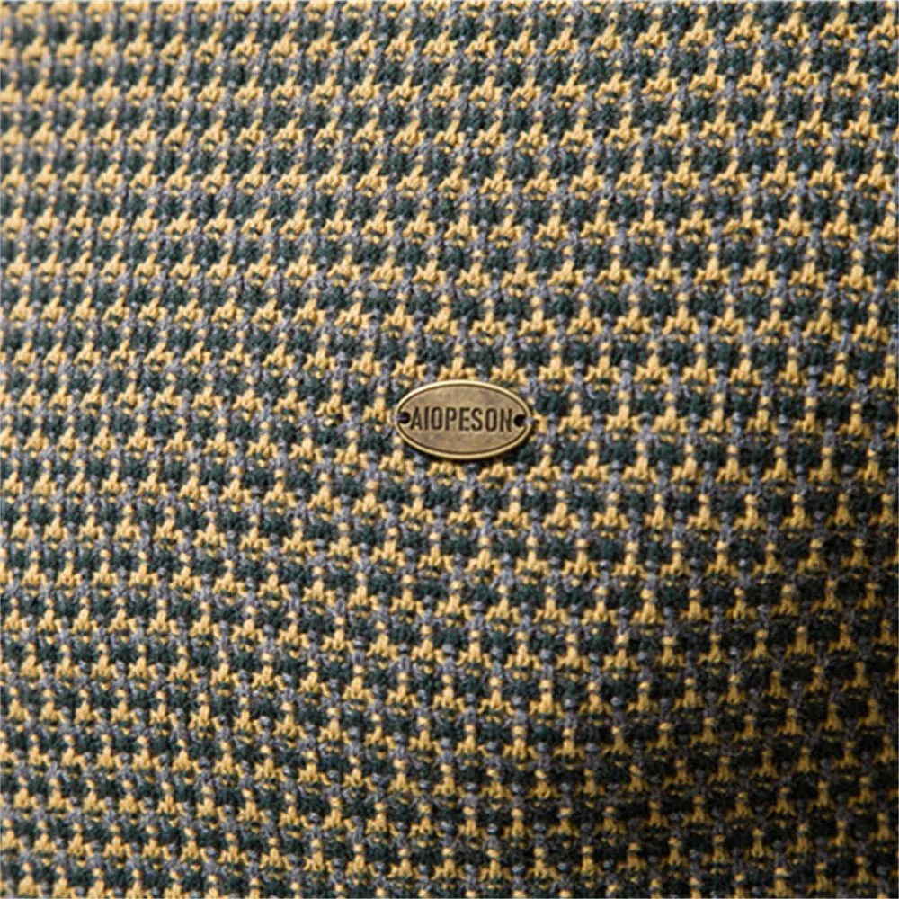 Steven | Men's sweater with diamond pattern
