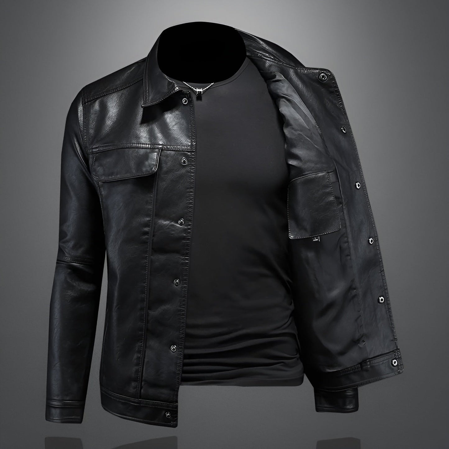 David | Rider leather jacket