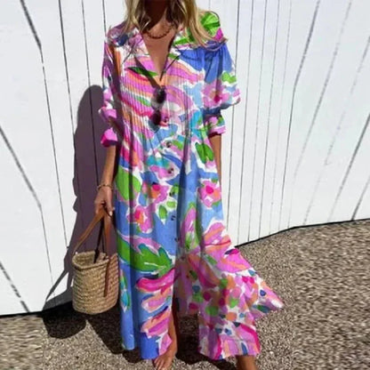 Soleil™ | Breezy Boho Maxi Dress