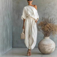 Creamy-white