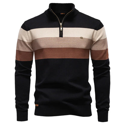 Nicholas | Stylish pullover with stand-up collar