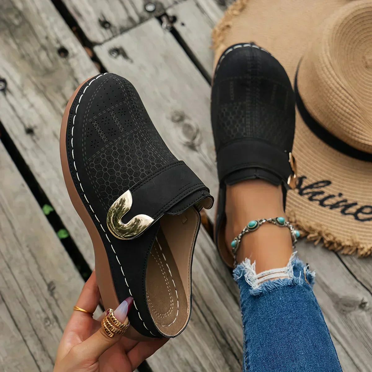 Marel™ | Stylish Supportive Wedge Sandals